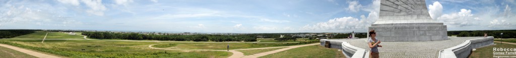 360-view from the Memorial's base. Click twice for the largest image and find Laura and Ellen!